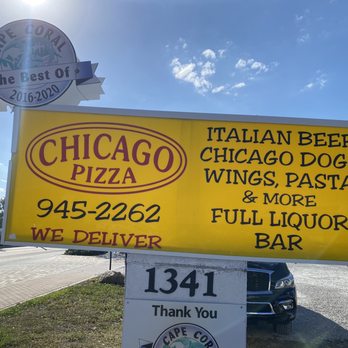Chicago Pizza - The best of sign - Pizza Near Me - Cape Coral, Florida Chicago Pizza - The best of sign - Pizza Near Me - Cape Coral, Florida