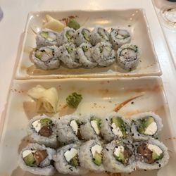 Philly and California roll