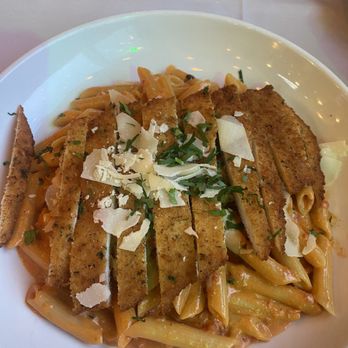 Patrizia's Of Maspeth - Penne alla Vodka with fried chicken - Italian Near Me - Maspeth, New York Patrizia's Of Maspeth - Penne alla Vodka with fried chicken - Italian Near Me - Maspeth, New York