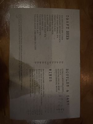 Menu photo 2 Harper & Rye San Francisco, CA Menu photo 2 Harper & Rye San Francisco, CA