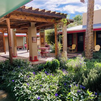 Blackstone Hotsprings - Outdoor common area - Hotels Near Me - Truth or Consequences, New Mexico Blackstone Hotsprings - Outdoor common area - Hotels Near Me - Truth or Consequences, New Mexico