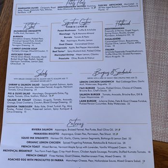 Fig & Olive - Menu brunch - French Near Me - Houston, Texas