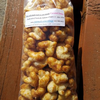 Carmel Corn Cottage - Caramel Delites (no kernals and no husks) - Specialty Food Near Me - Nashville, Indiana