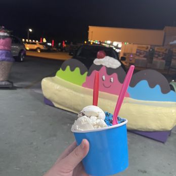 Small Town Creamery - Large cup - Ice Cream & Frozen Yogurt Near Me - Holmes Beach, Florida