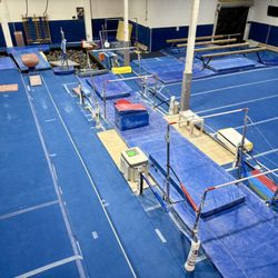 Mid Island Gymnastics - Mid Island Gymnastics Birds Eye View -- Second Floor View