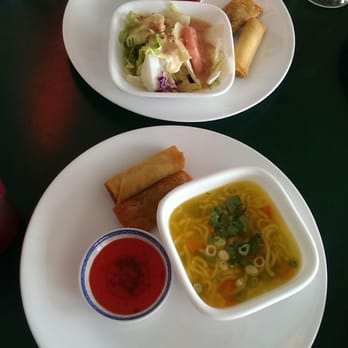 Thai-Am 2 - Soup or salad you can't go wrong both were delish and you get a side of eggrolls. - Thai Near Me - Madeira Beach, Florida Thai-Am 2 - Soup or salad you can't go wrong both were delish and you get a side of eggrolls. - Thai Near Me - Madeira Beach, Florida