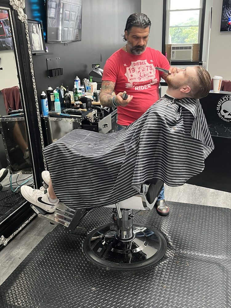 Hair Quarters Barber Shop Logo