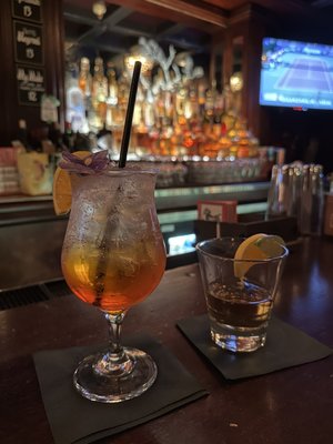 Photo of Owl Tree - San Francisco, CA, US. Aperol Spritz for her & clase azul Tequila for him