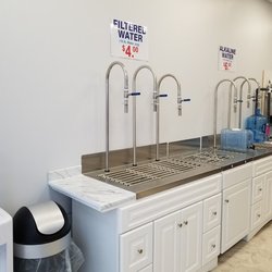 Purefect Water - Our refill station if customers would rather refill their jugs in-store.