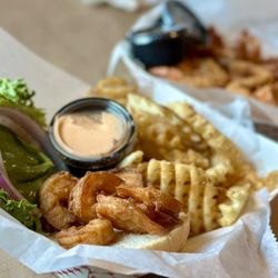 I Got Your Crabs - Fried Shrimp Sandwich