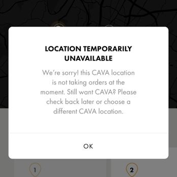CAVA - You can't order food at this location! Don't waste your time. - Salad Near Me - Westlake Hills, Texas