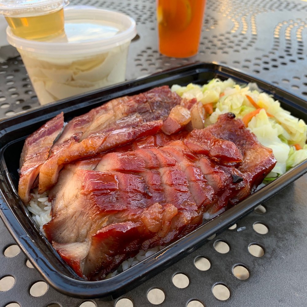 Tasty Box - Charsiu over rice and tofu pudding - Cantonese Near Me - Diamond Bar, California Tasty Box - Charsiu over rice and tofu pudding - Cantonese Near Me - Diamond Bar, California
