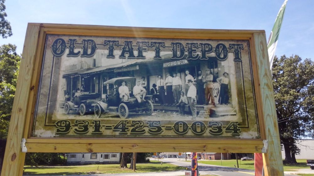 THE OLD TAFT DEPOT Updated September 2024 1104 Old Railroad Bed Rd