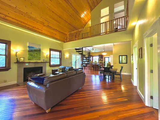 Puna Rainforest Retreat: Hot springs and steam vents by null