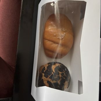 Jina Bakes - Salt roll and black sesame cream puff - Bakeries Near Me - San Francisco, California
