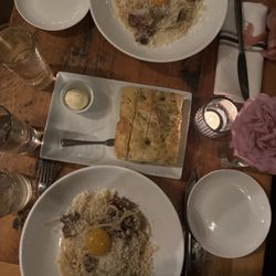 The Kenwood - Carbonara & focaccia bread