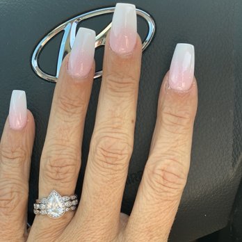 Suri Nails - Pink and white nails - Nail Salons Near Me - Monaca, Pennsylvania