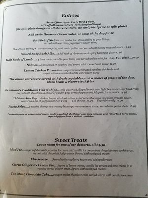 Menu photo 6 Beckham's Sarasota Restaurant On The Trail Sarasota, FL Menu photo 6 Beckham's Sarasota Restaurant On The Trail Sarasota, FL