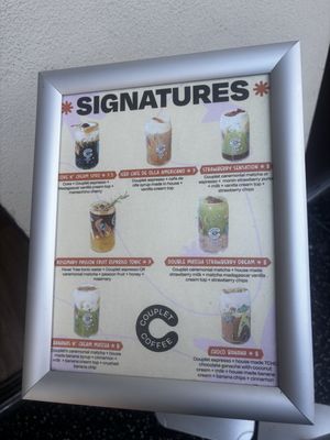 Menu photo 5 Couplet Coffee Los Angeles, CA