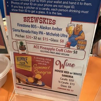 Klondike Pizza - Brew prices - Pizza Near Me - Arroyo Grande, California Klondike Pizza - Brew prices - Pizza Near Me - Arroyo Grande, California