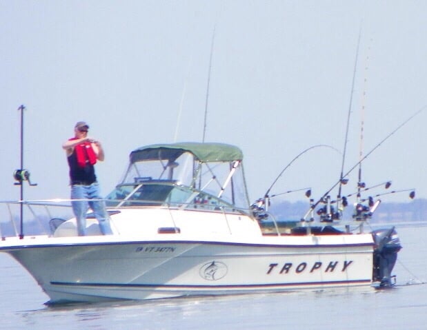 Lake Champlain Trout Scout Charters Logo