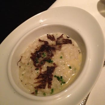 PassionFish Reston - Black truffle risotto - I did not like this. I guess I do not like truffle flavor - Seafood Near Me - Reston, Virginia