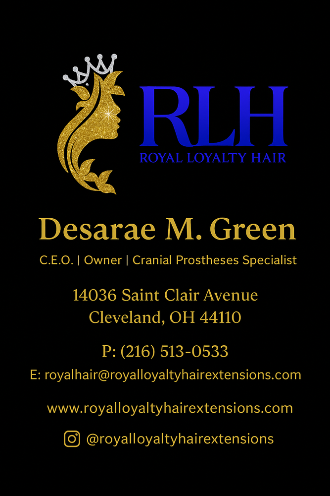 Royal Loyalty Hair Logo