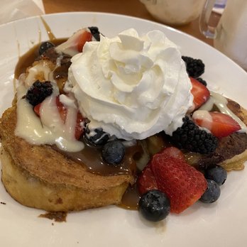 Another Broken Egg Cafe - Cinnamon Roll French Toast - Breakfast & Brunch Near Me - Pensacola, Florida Another Broken Egg Cafe - Cinnamon Roll French Toast - Breakfast & Brunch Near Me - Pensacola, Florida