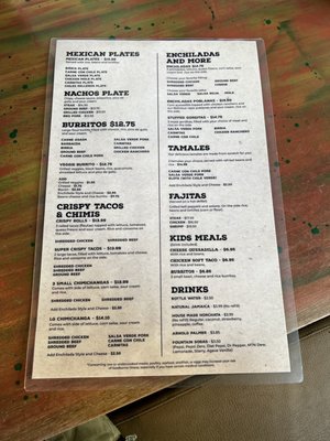 Menu photo 6 Salsa Verde Restaurant Tucson, AZ Menu photo 6 Salsa Verde Restaurant Tucson, AZ