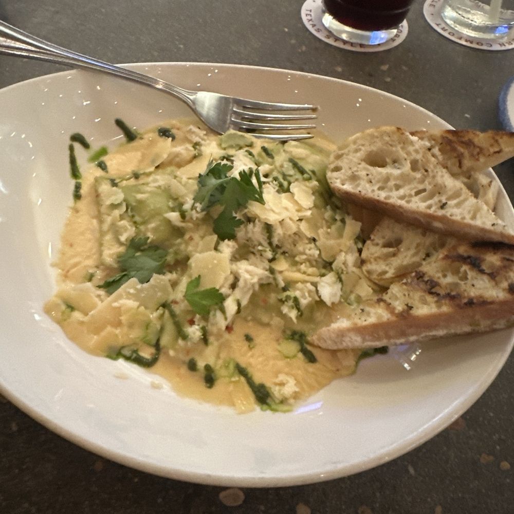 Blue crab ravioli Blue crab ravioli