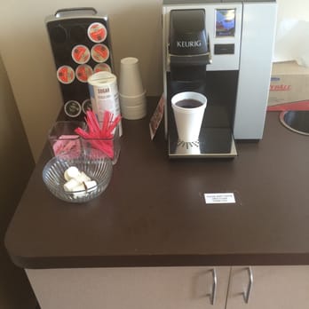 Safelite AutoGlass - Coffee bar while you wait. - Auto Glass Services Near Me - Chesapeake, Virginia