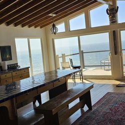 Baja Off The Grid - The views from the kitchen is amazing!