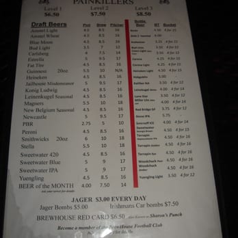 Brewhouse Cafe - Drink Menu - Pubs Near Me - Atlanta, Georgia