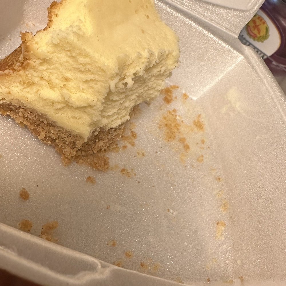 Capone's Pizza - Finally get to eat the cheesecake after letting it sit out, got impatient and we ended up defrosting it in the microwave. - Pizza Near Me - Anchorage, Alaska Capone's Pizza - Finally get to eat the cheesecake after letting it sit out, got impatient and we ended up defrosting it in the microwave. - Pizza Near Me - Anchorage, Alaska