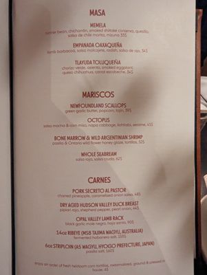 Menu photo 4 Quetzal Toronto, ON Menu photo 4 Quetzal Toronto, ON