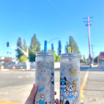 Tea Brick - Almond Milk Tea - Tea Rooms Near Me - Monterey Park, California