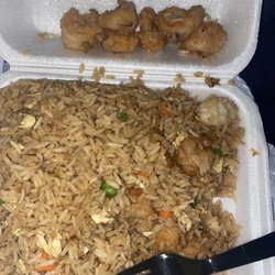 Magic Wok - Feces still inside shrimp