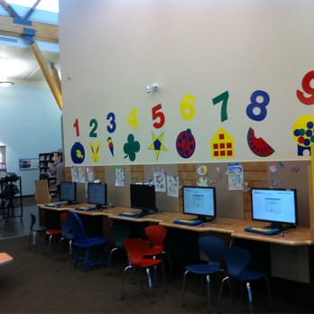 Edmonton Public Library - Lois Hole - Children's computer area - Libraries Near Me - Edmonton, Alberta