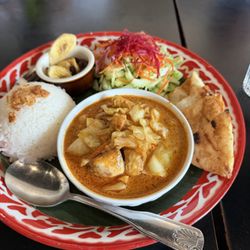 Panang Curry Veggies And Tofu