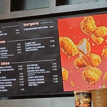 Veranda LUXE Cinema & IMAX - Concessions stand menu - Cinema Near Me - Concord, California
