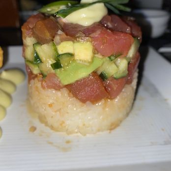 CO - Ahi Poke Stack Close Up - Asian Fusion Near Me - Charlotte, North Carolina CO - Ahi Poke Stack Close Up - Asian Fusion Near Me - Charlotte, North Carolina