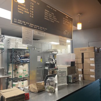 Tacos Chukis - a view of the counter area - Tacos Near Me - Seattle, Washington