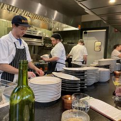 Tall John's - Full house of chefs in the kitchen