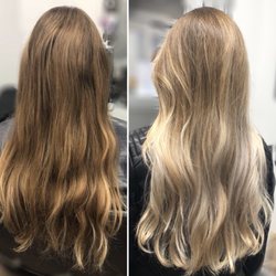 About Hair by Heather kim - Balayage ombré and harcut (before/after)