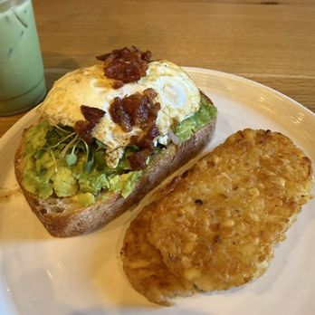 Bloom Coffee & Kitchen - Avocado toast and I added a fried egg - Coffee & Tea Near Me - Roseville, California Bloom Coffee & Kitchen - Avocado toast and I added a fried egg - Coffee & Tea Near Me - Roseville, California