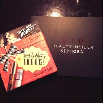 SEPHORA - 2013 Birthday gift from Sephora. And I finally got my VIB Beauty Insider card, it's time to shop! - Cosmetics & Beauty Supply Near Me - San Jose, California SEPHORA - 2013 Birthday gift from Sephora. And I finally got my VIB Beauty Insider card, it's time to shop! - Cosmetics & Beauty Supply Near Me - San Jose, California