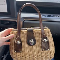 Aristocrat Shoe Repair Shop - My grandmother's purse.   One of the handles were almost broken.  New straps were dyed to match existing leather.  I love the work!