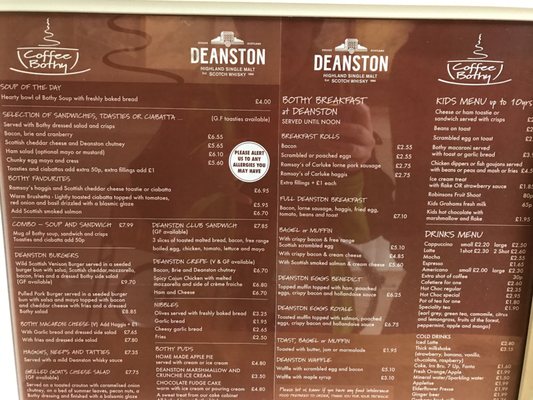 Menu photo 3 Deanston Distillery College Milton North, STG Menu photo 3 Deanston Distillery College Milton North, STG