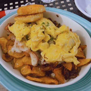 Over the Counter - Skillet with scramble egg - New American Near Me - Worthington, Ohio Over the Counter - Skillet with scramble egg - New American Near Me - Worthington, Ohio