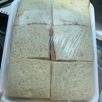 Tito's Market - Supposedly 24 Finger Sandwiches but only cut it into 6 pieces - Sandwiches Near Me - El Monte, California
